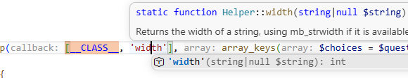 Array Callback Intelligence