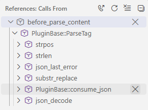 Call hierarchy
