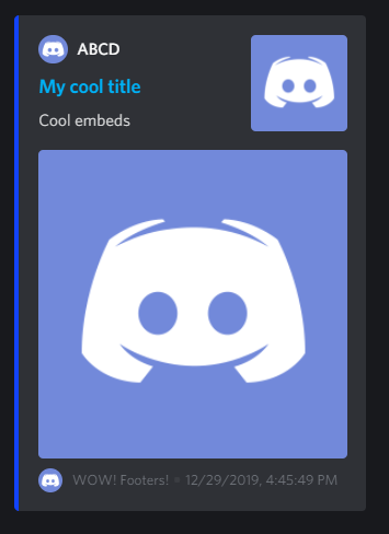 Discord Bot Embed Examples GitHub - Sentiax/SendEmbedsDiscordPlugin