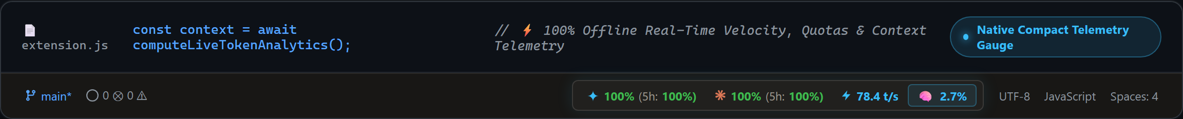 Status Bar Integration
