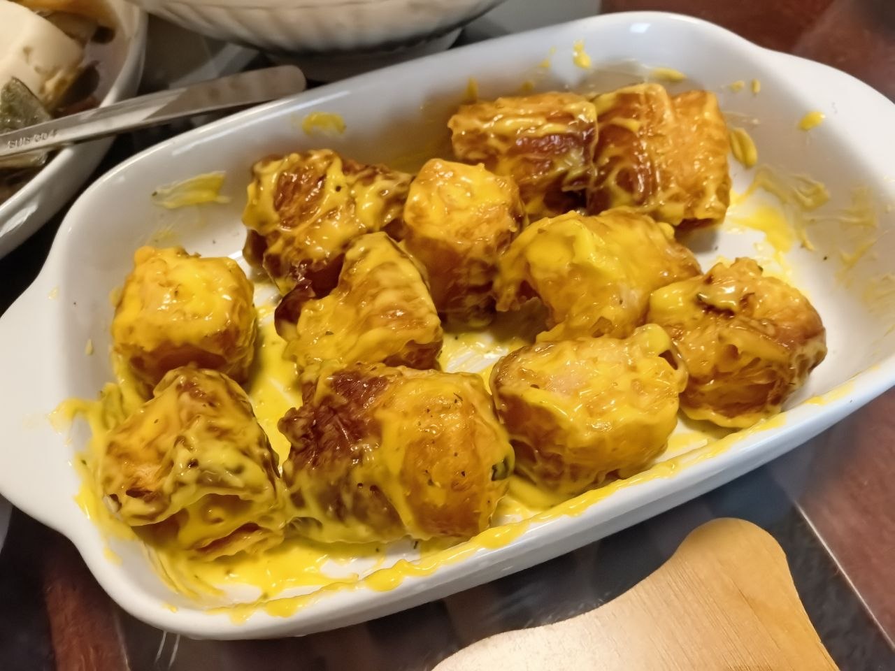 芥末油条虾，热量高但是好评如潮