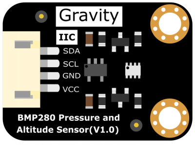 Gravity: I2C BMP280 Barometer Sensor