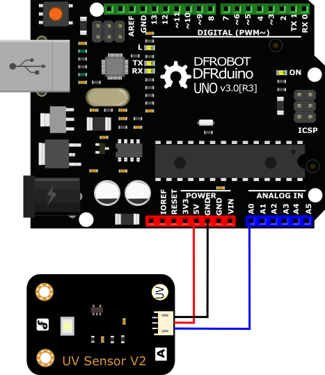 SEN0162 Connection diagram