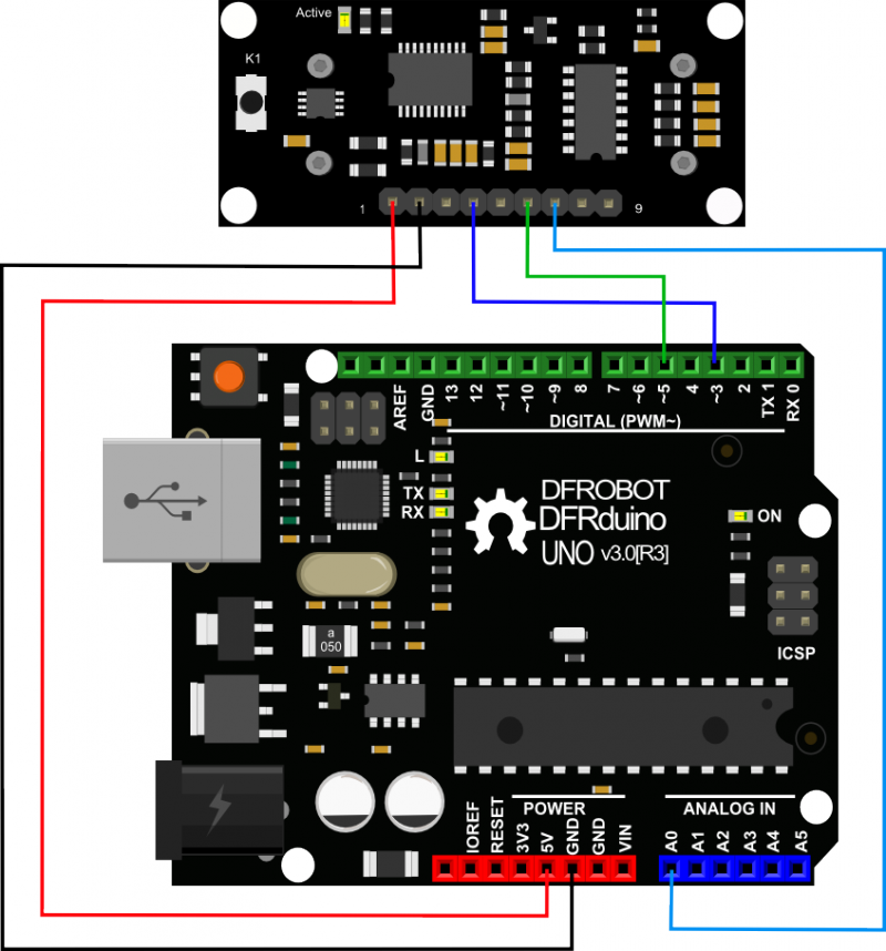URM37 V4.0 Ultrasonic Sensor