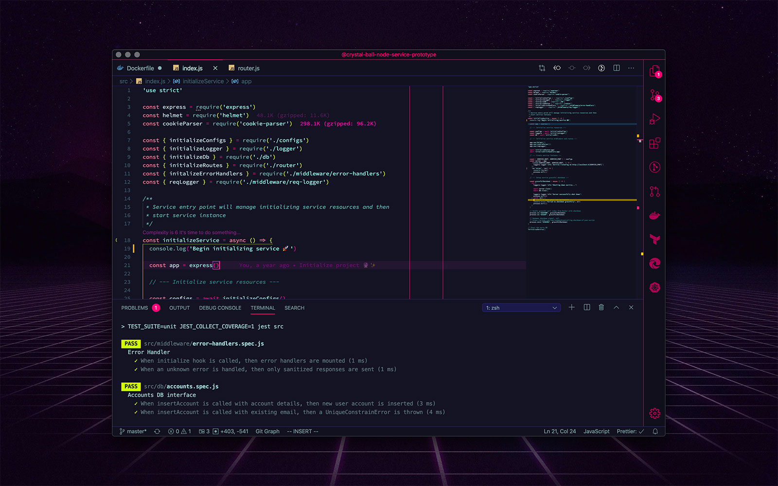 visual studio code theme accent