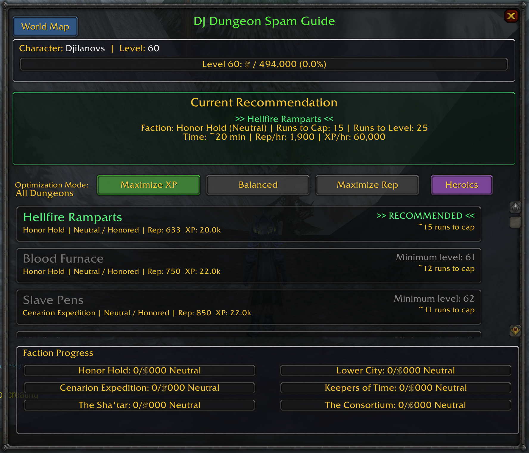 Main Interface