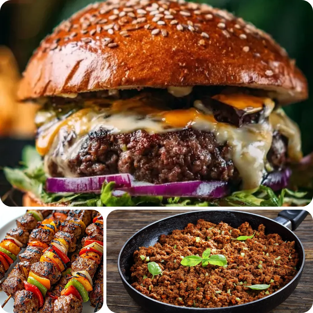Receitas com carne moída - panqueca e bolinhos