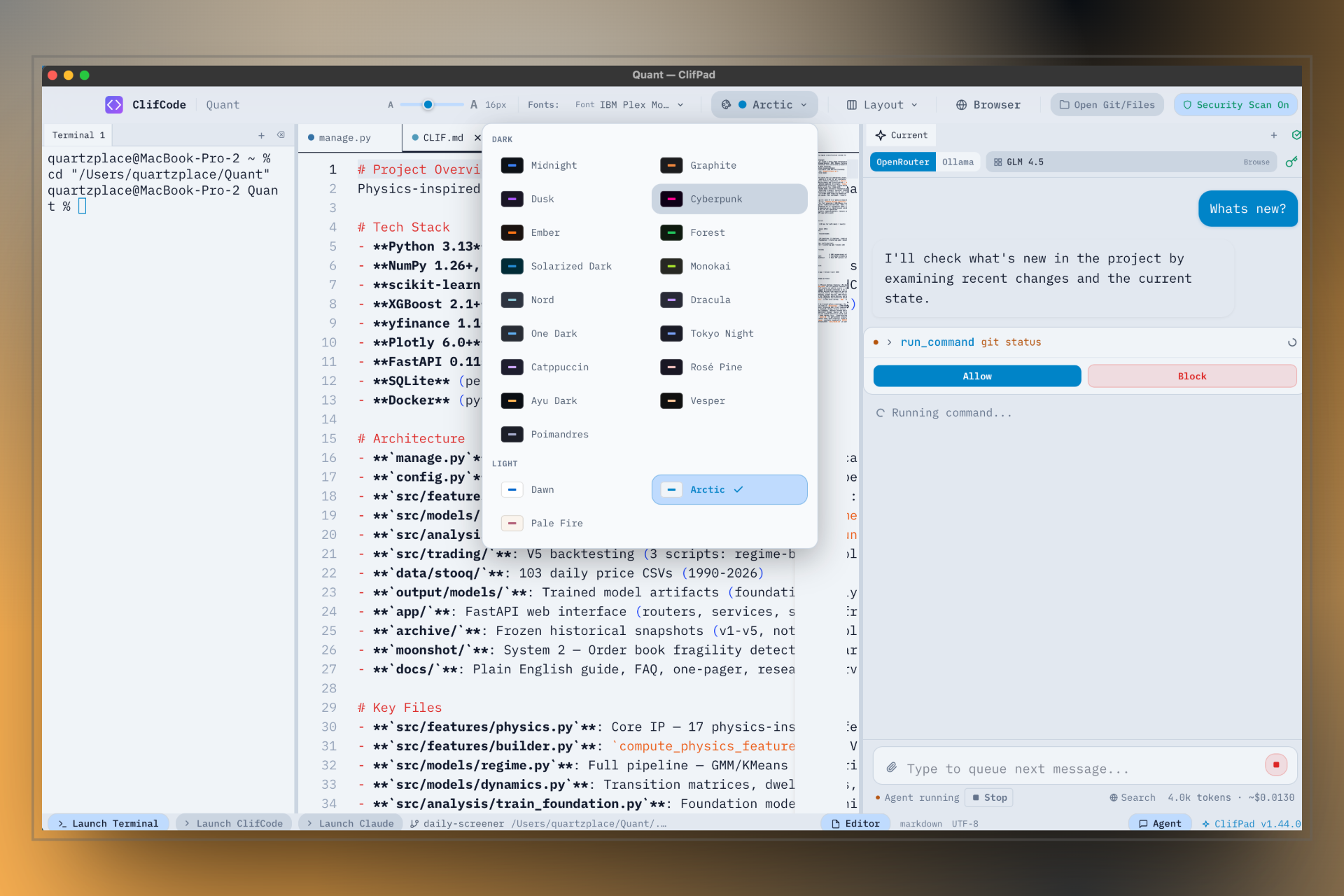 ClifPad Screenshot 3