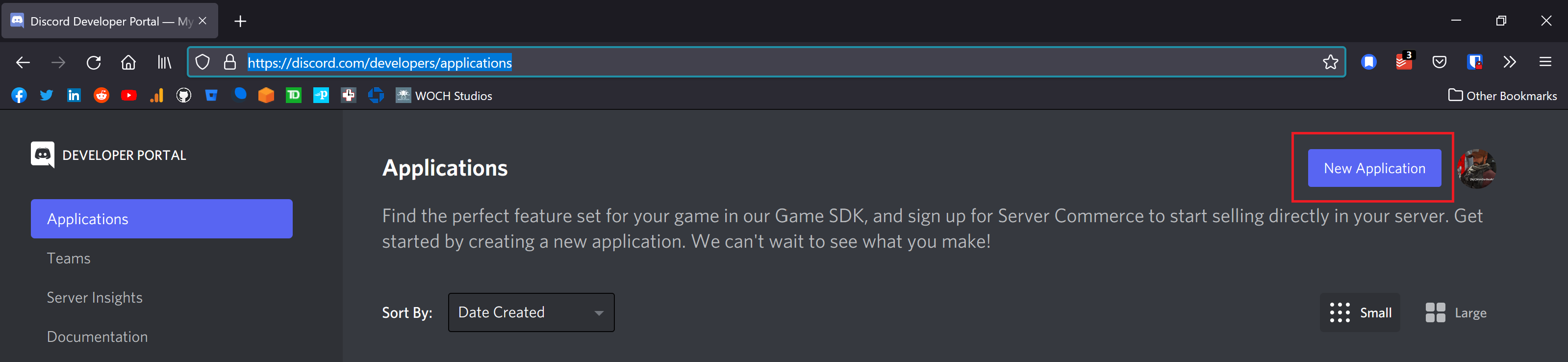 discord-new-application