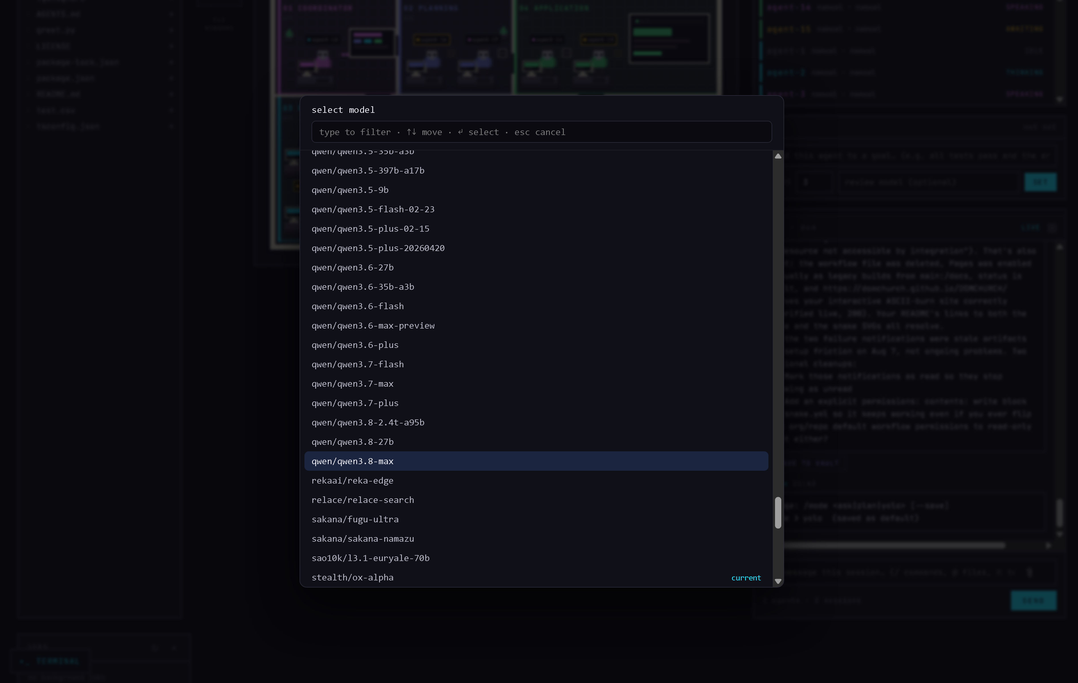 Gnosis model picker