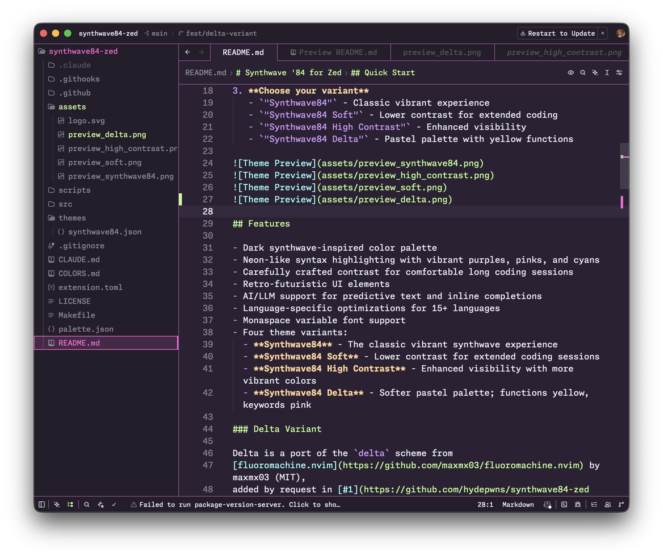 Theme Preview