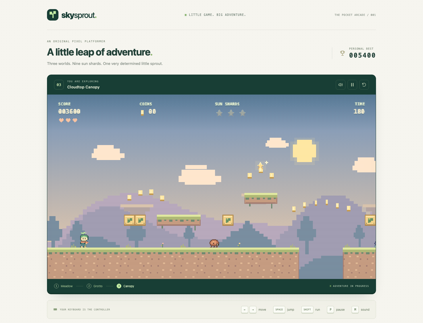 SkySprout screenshot