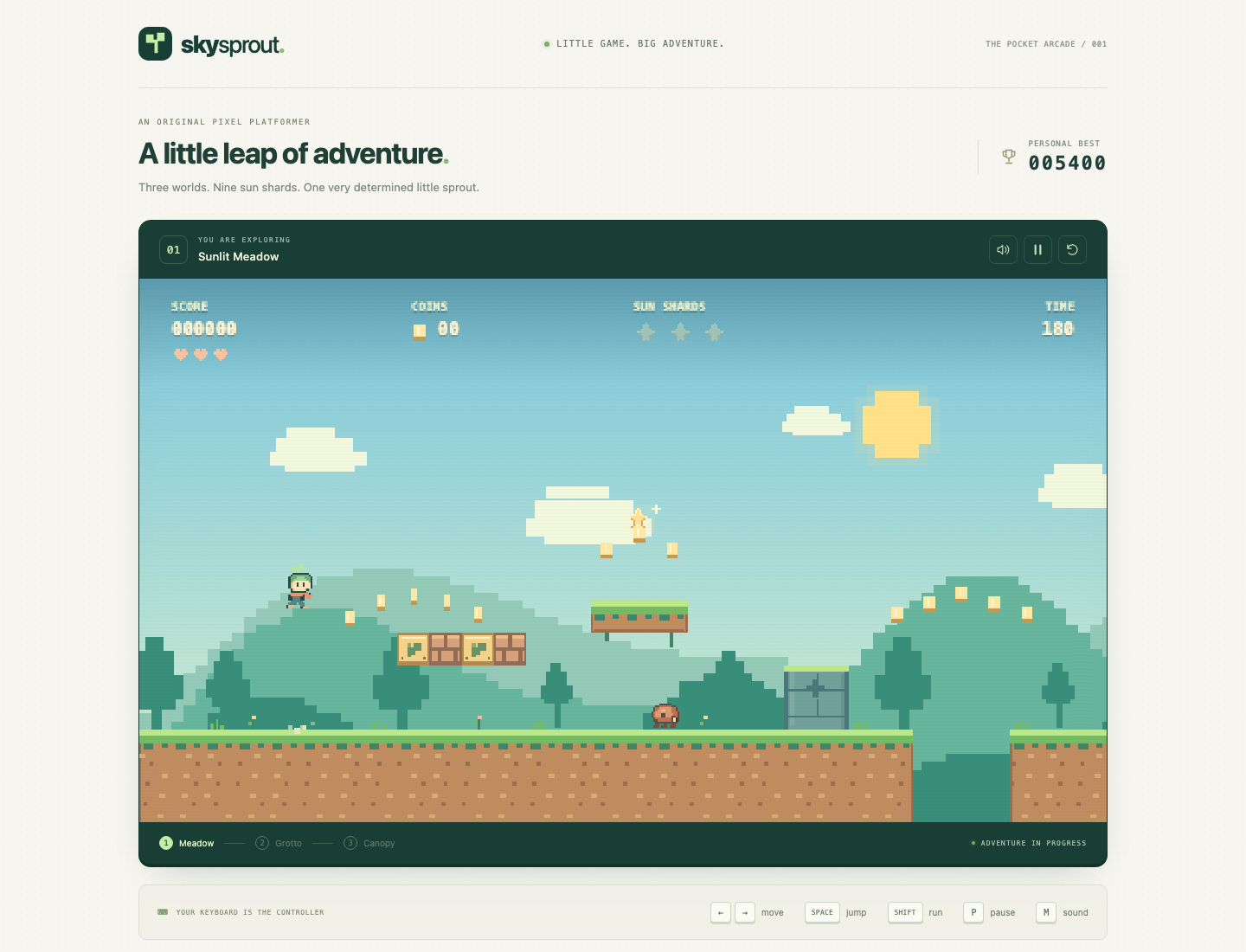 SkySprout screenshot