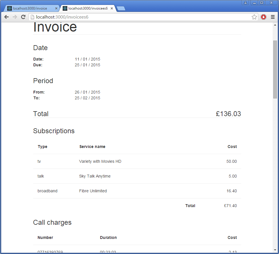 create invoice in xero