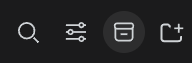 Archived sessions window