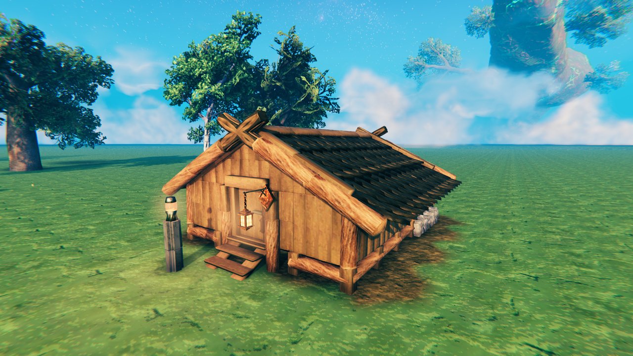 The Storehouse: one store for the whole colony, on posts with a stair