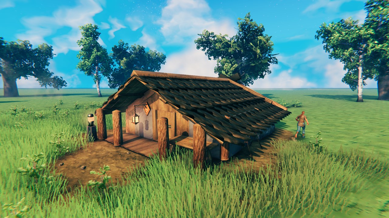The Forager's Hut and its forager