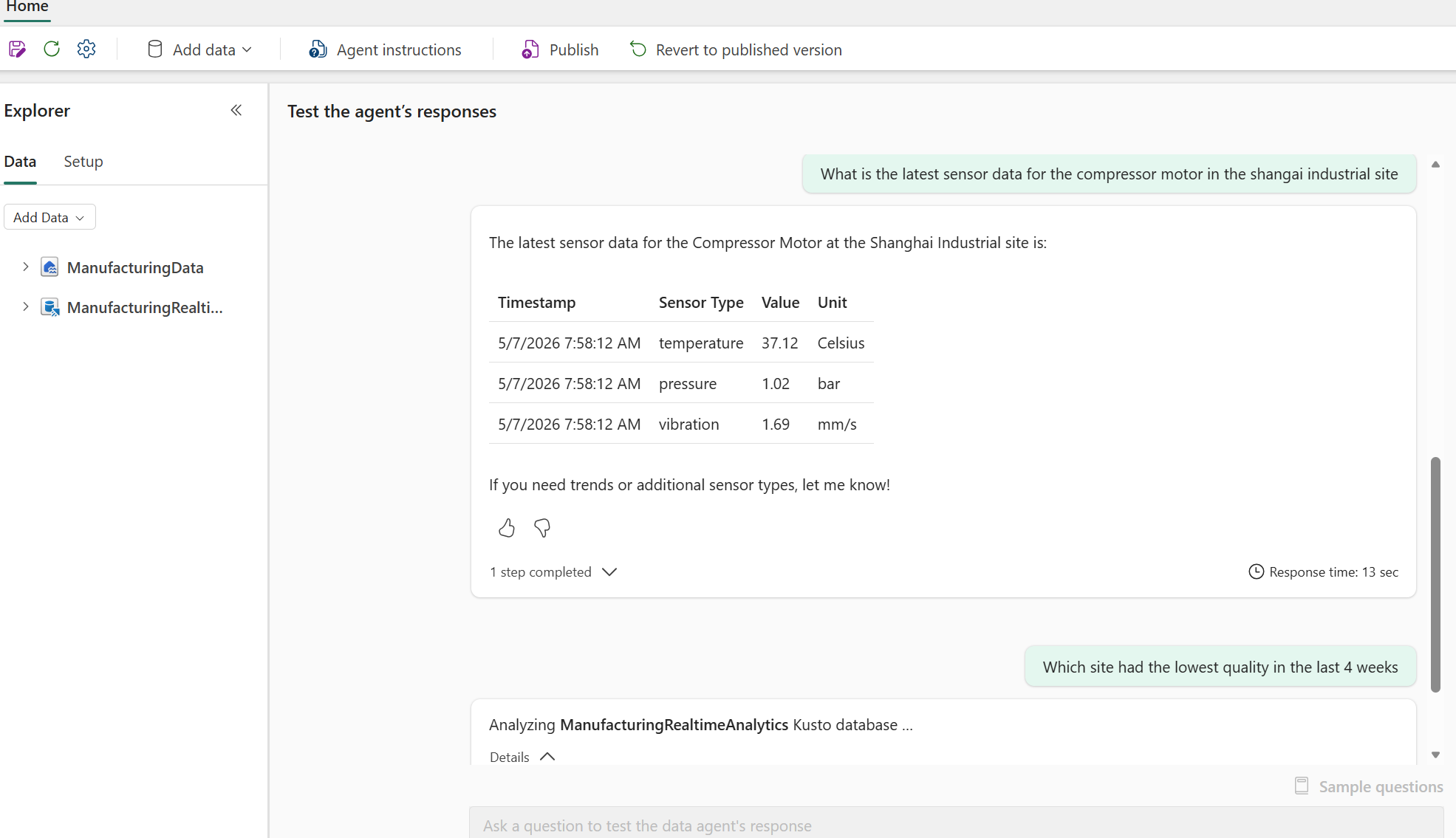 TalkToManufacturingData