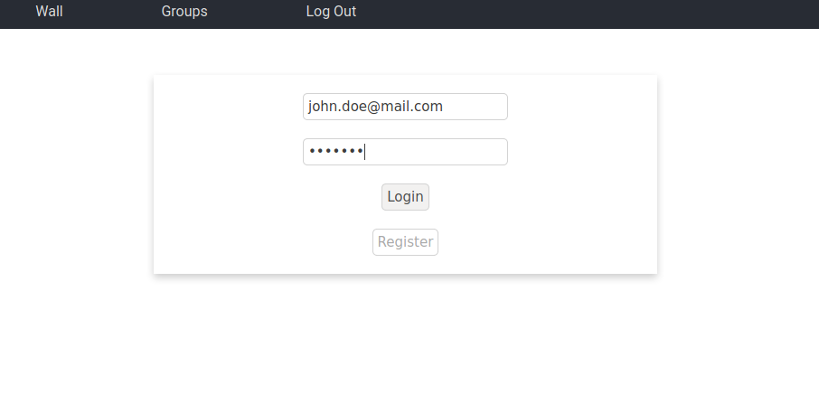 Login Page