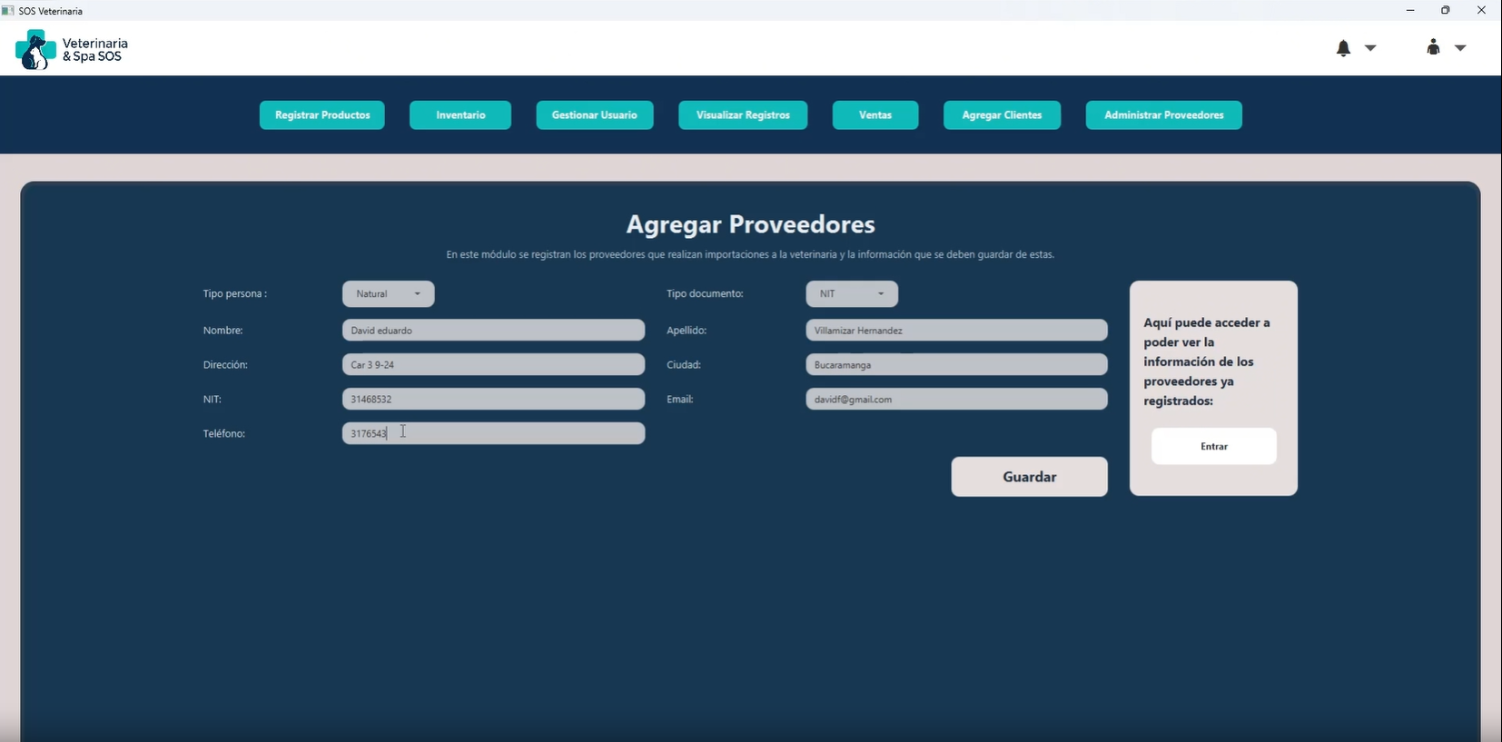 Supplier Registration