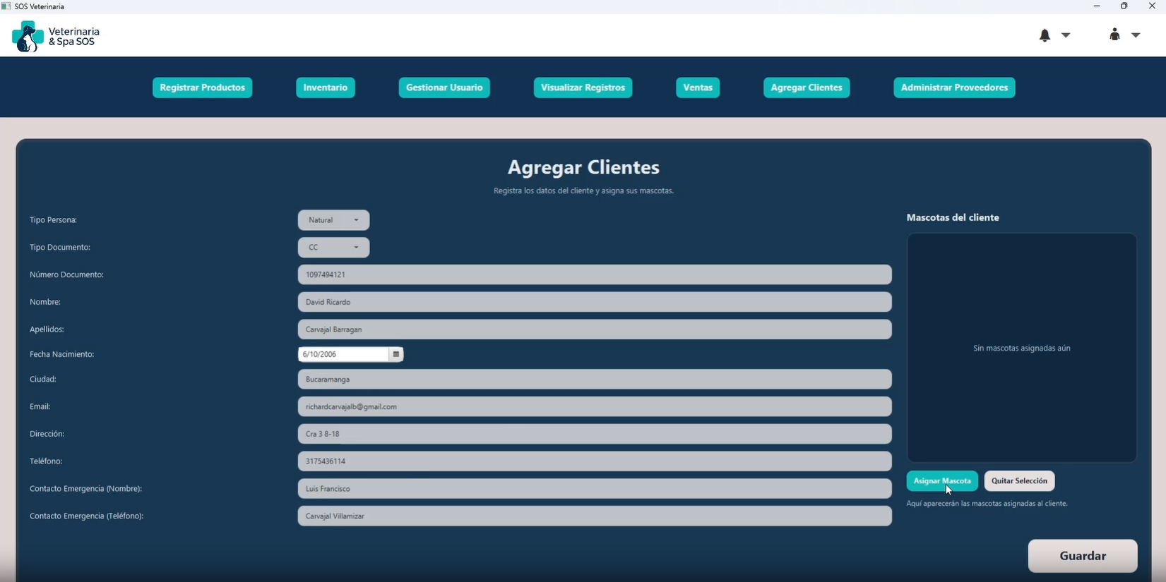 Client Registration