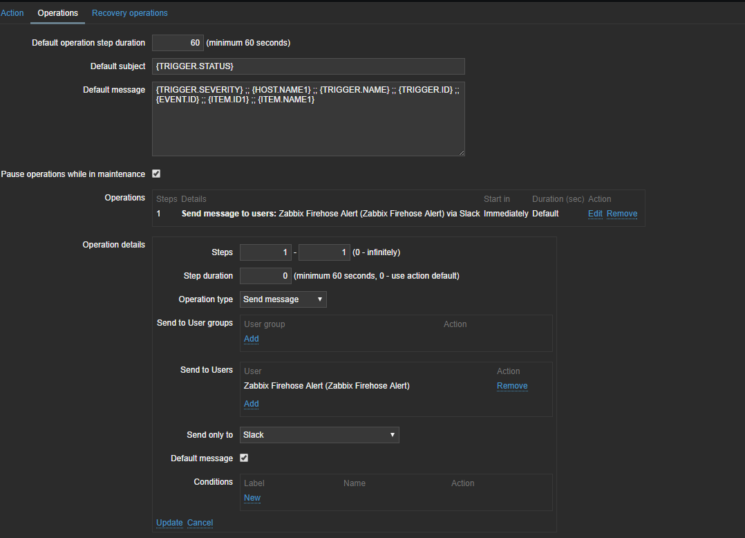 zabbix action config