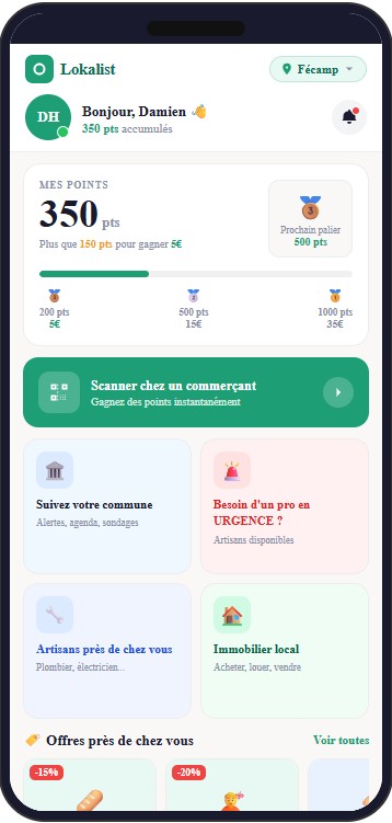 Accueil Lokalist