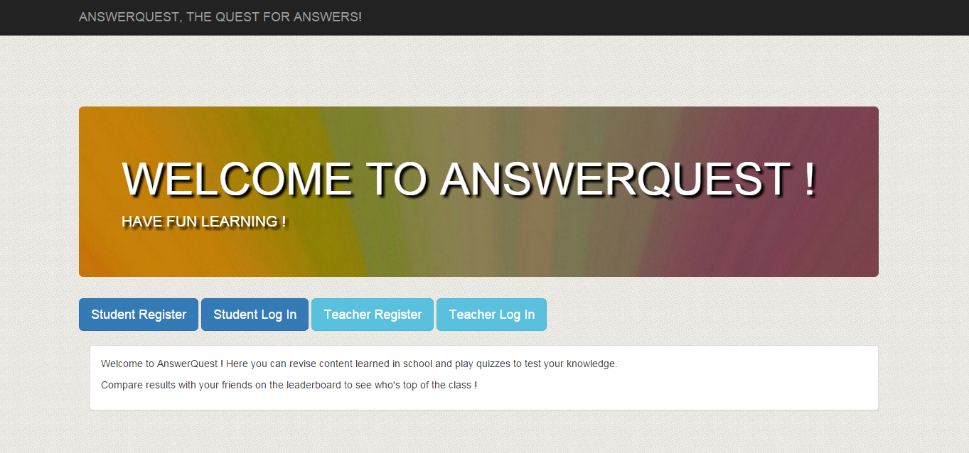 AnswerQuest profile