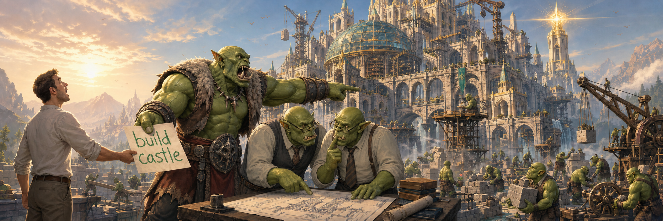 Orchflows: one request, an army of builders