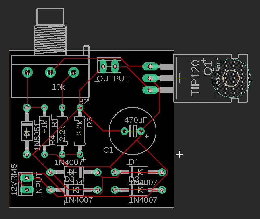 Diagrama da PCB