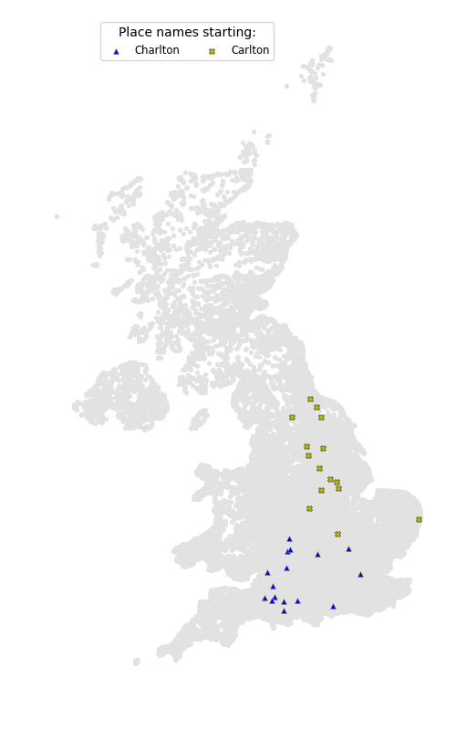 Charlton, Carlton