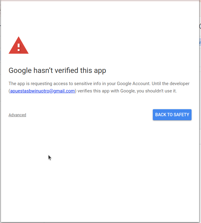 warning-oauth