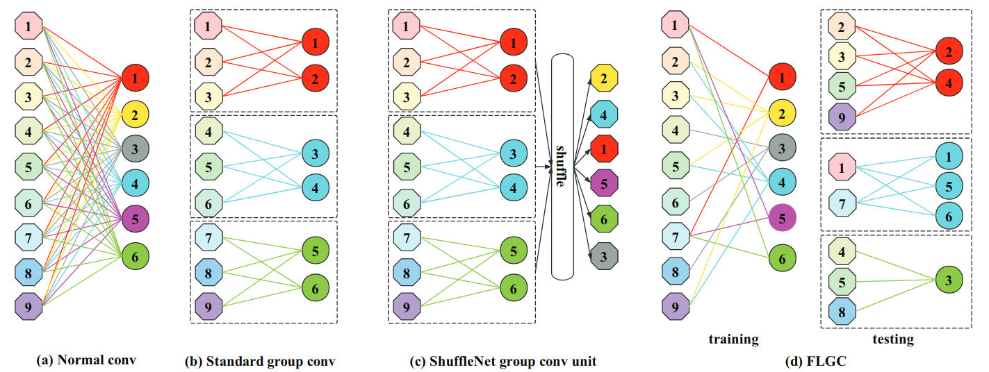 Flgc vs standard convolution