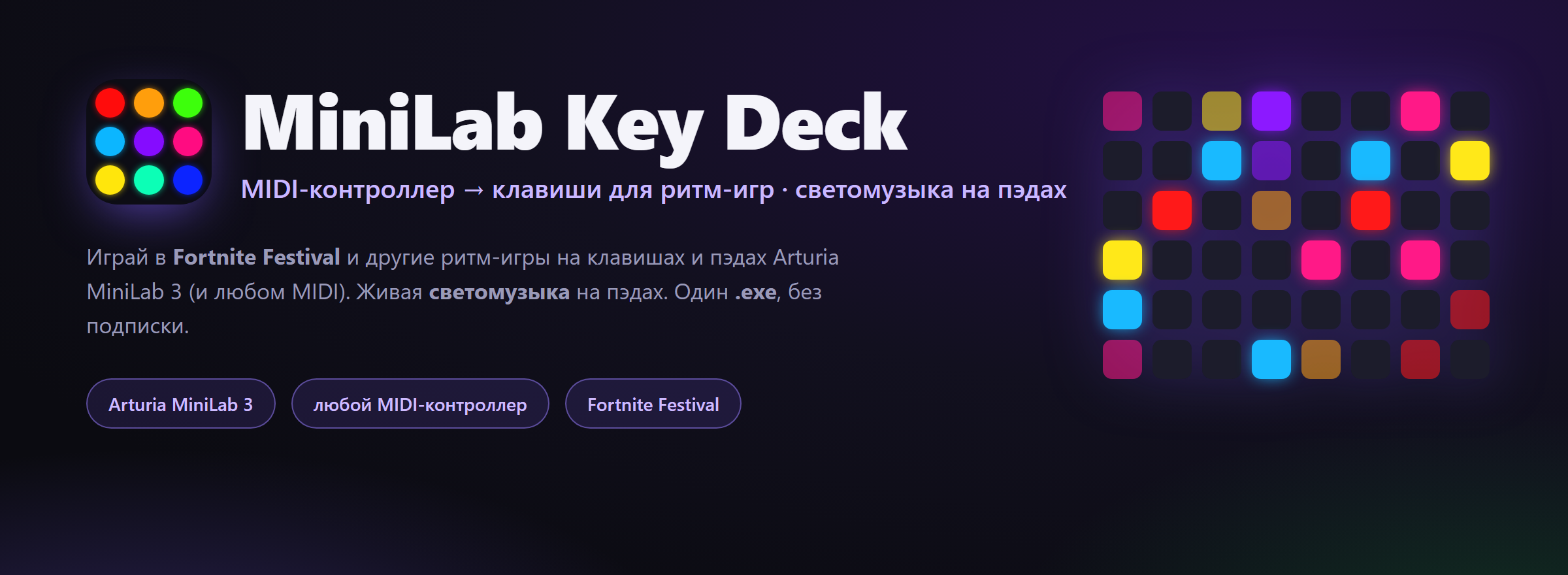 MiniLab Key Deck