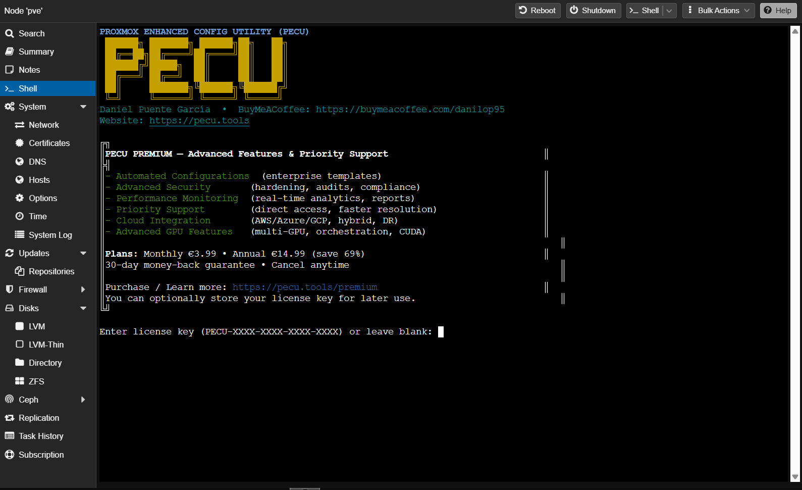 PECU Release Selector - Premium Interface