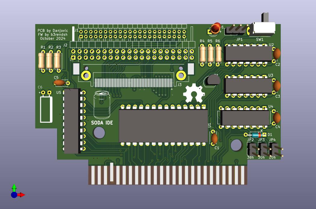 SodaIDE v2 konami case, from the project README