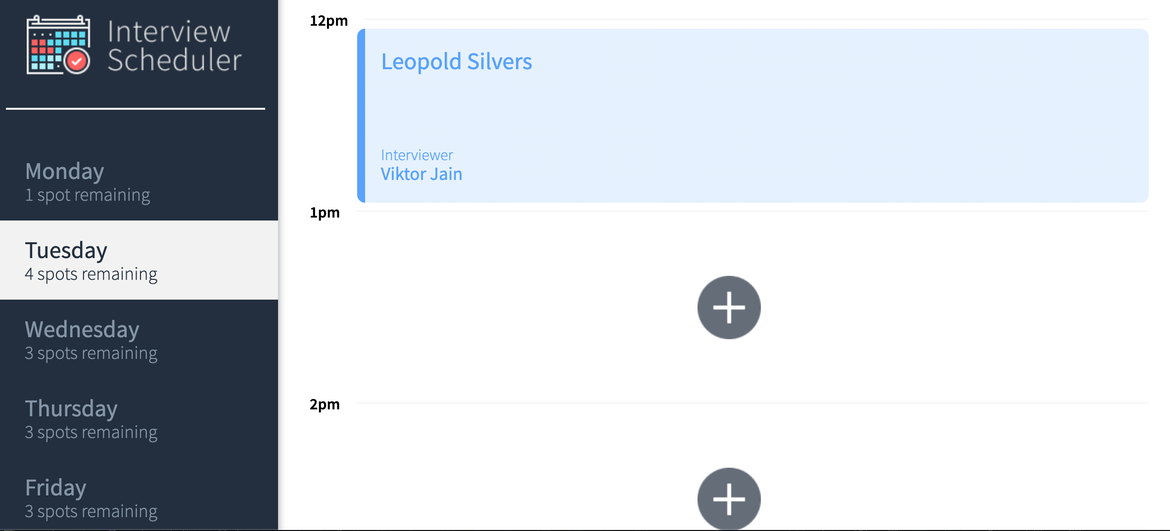 GitHub - DanteCrossCoding/scheduler
