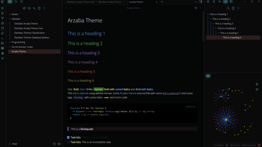 Arzaba Theme Screenshot