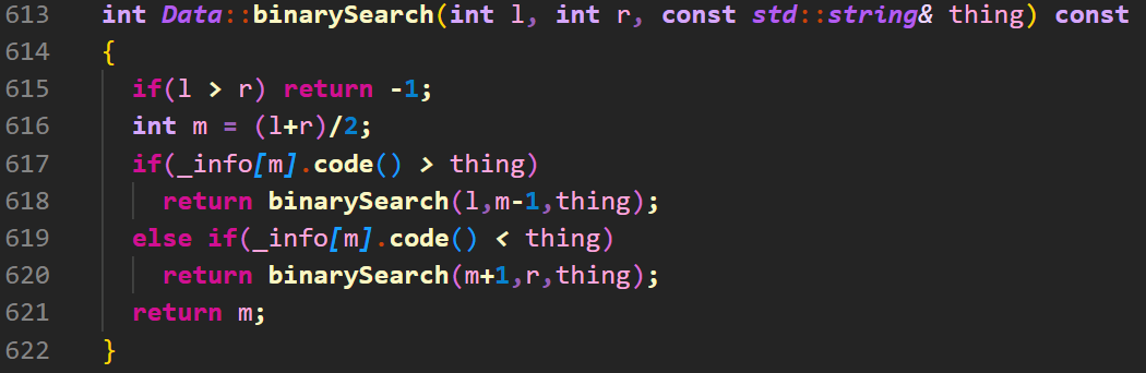 C++ example 1