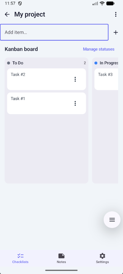 Kanban light