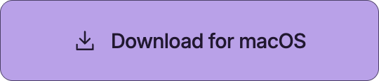 Download for macOS — Apple Silicon