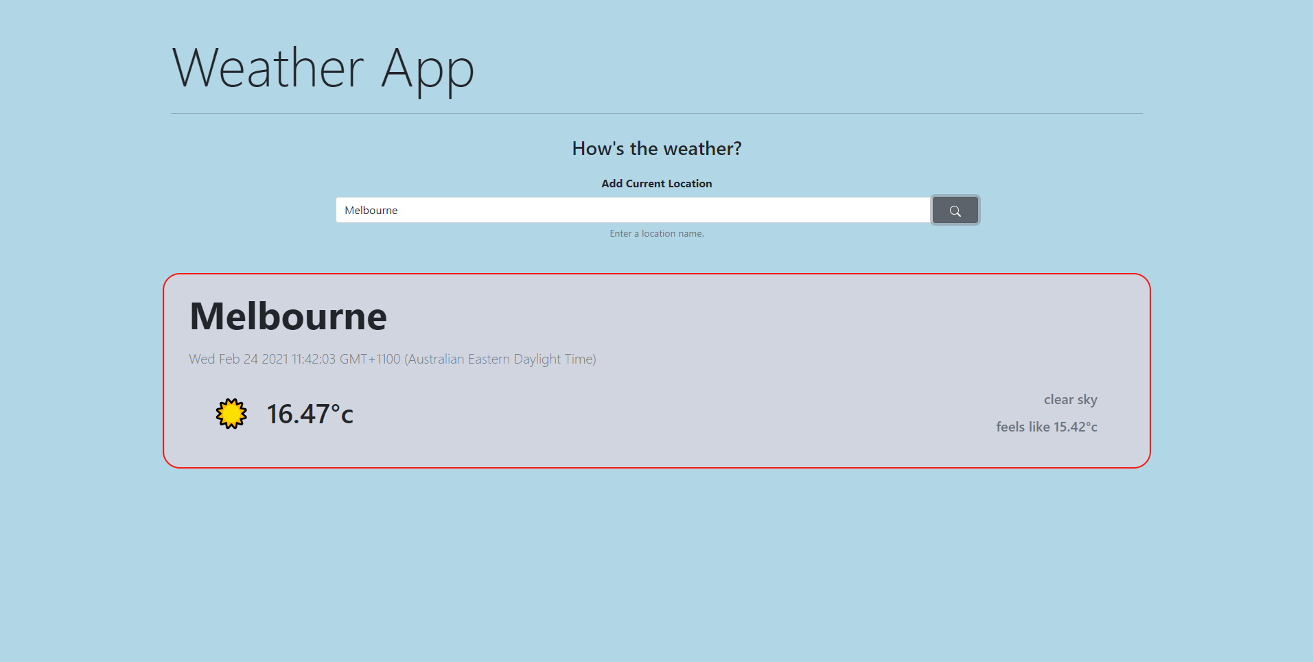 WeatherApp