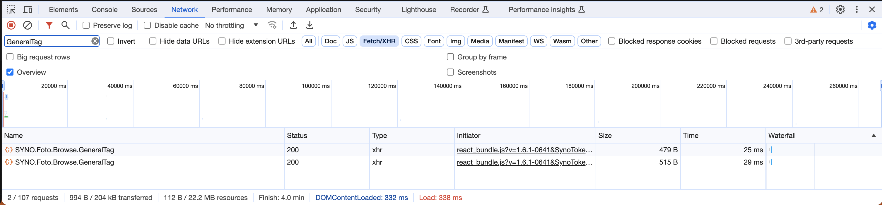 Developer Console Available Tags