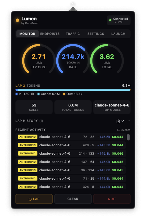 Lumen screenshot