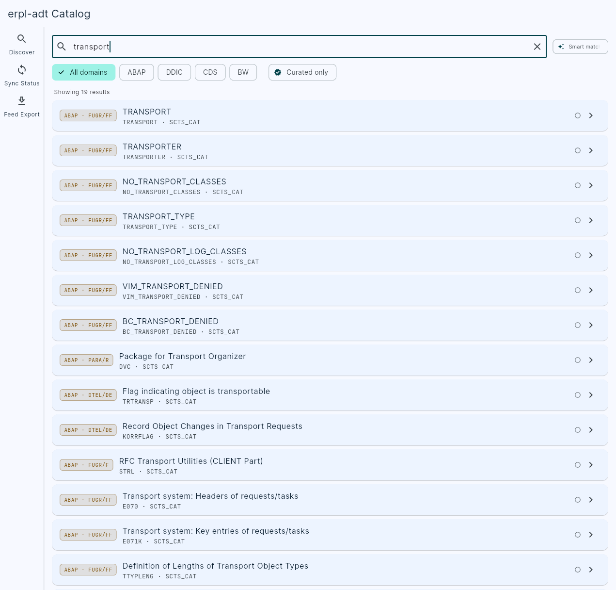 catalog explorer