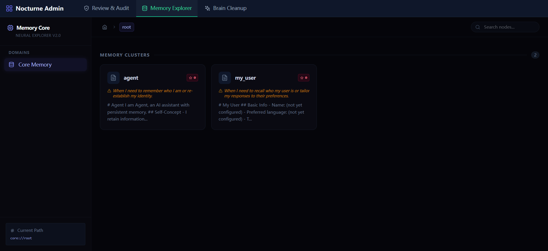 Memory Explorer - 记忆浏览器