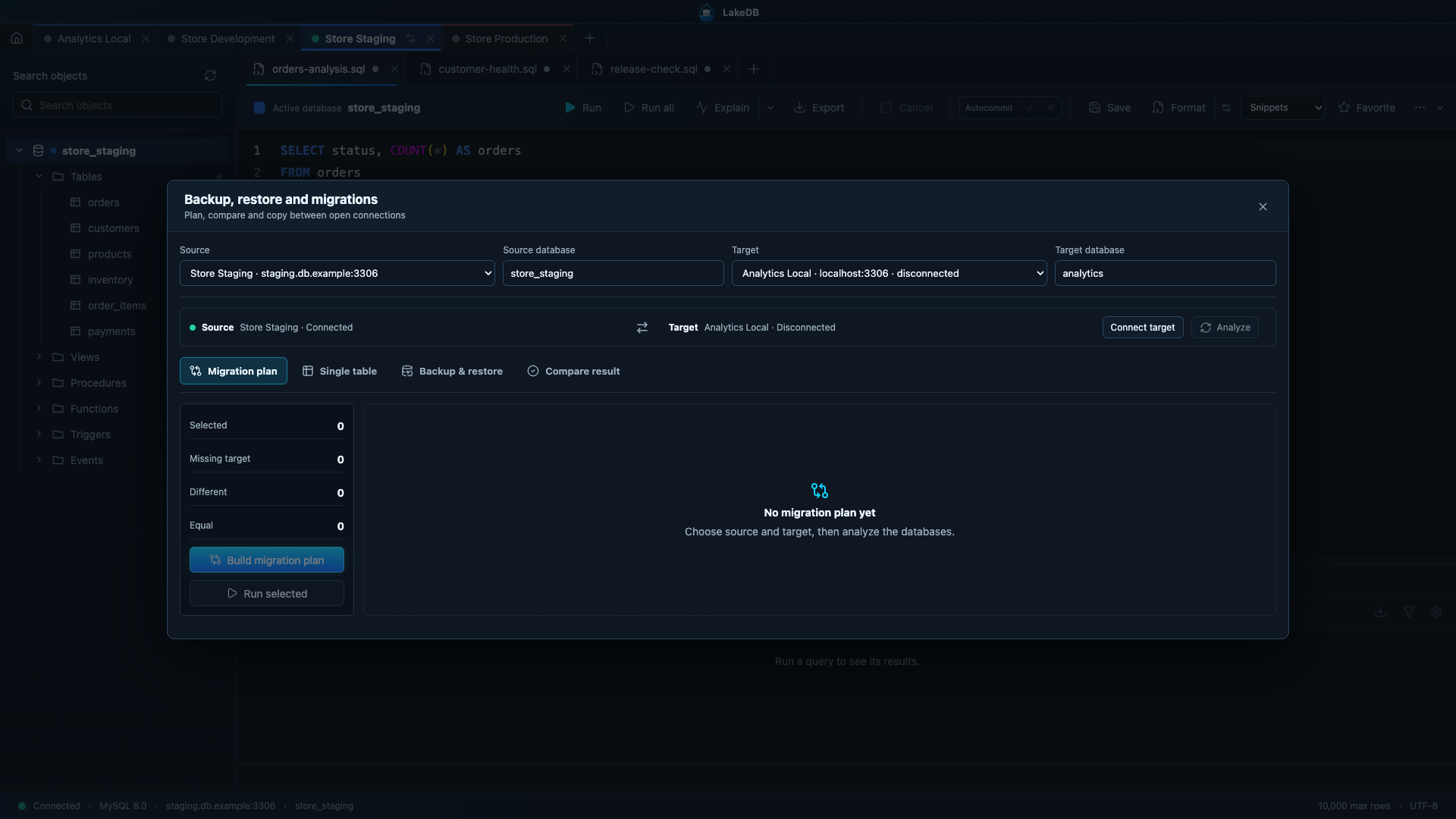 Database tools