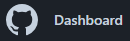 GitHub dashboard