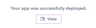 Heroku view