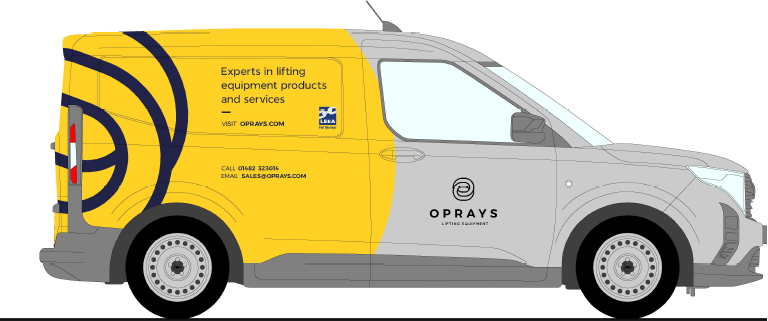 O'Prays Lifting Equipment Van